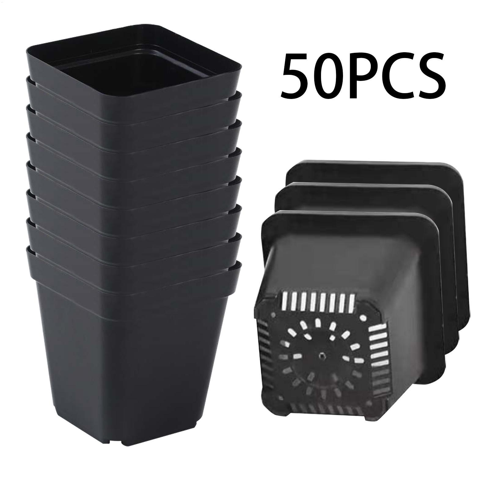Net Pot 3 Inch - 5.5cm/7cm/10cm 식물 재배용 스타터 화분 50개