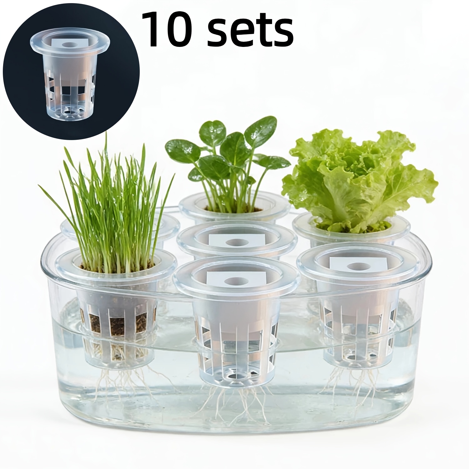 10개 수경재배 묘목 바구니 세트(10개의 심기 바구니 - Net Pot 3 Inch 리뷰 및 가격