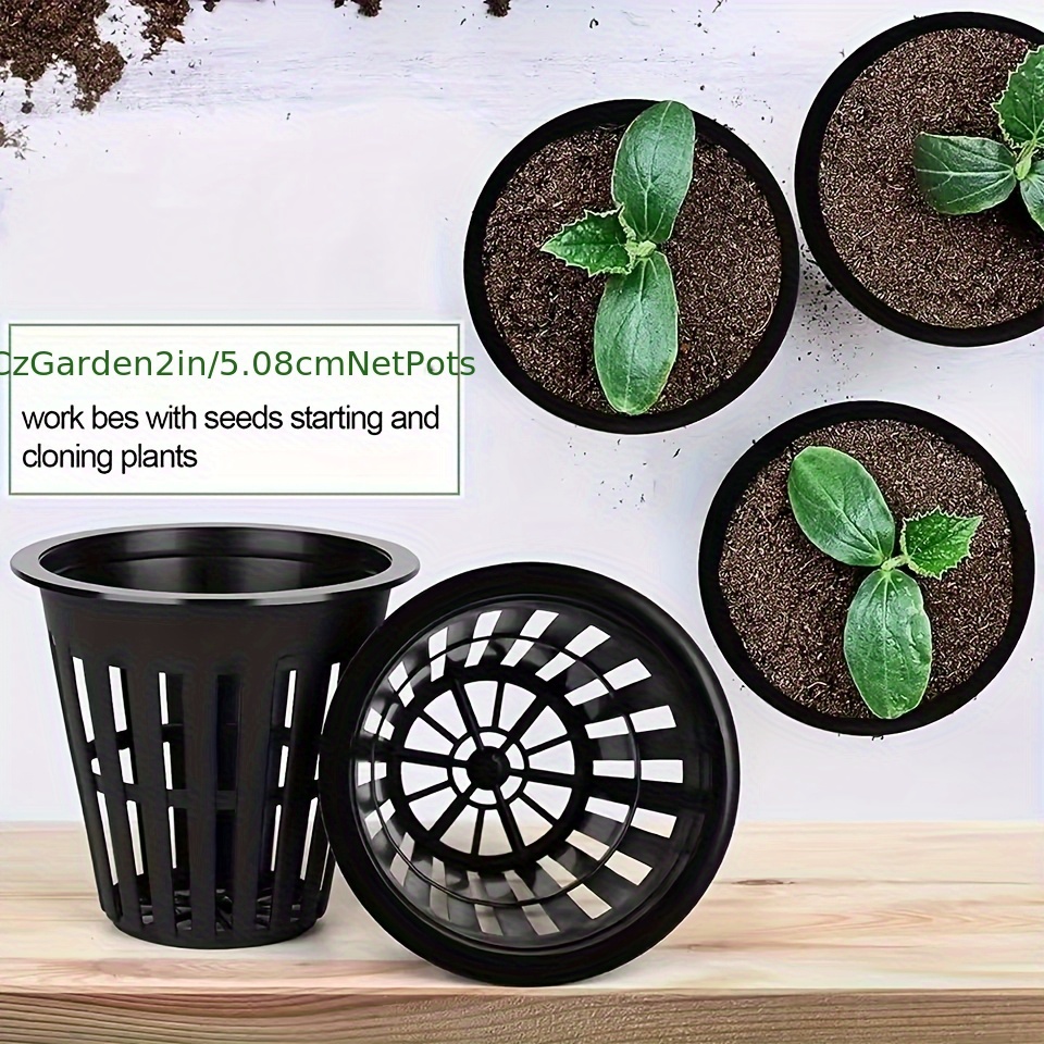 24/48개입 2인치 정원용 슬롯형 메쉬 네트컵, 수경 - Net Pot 3 Inch 리뷰 및 가격